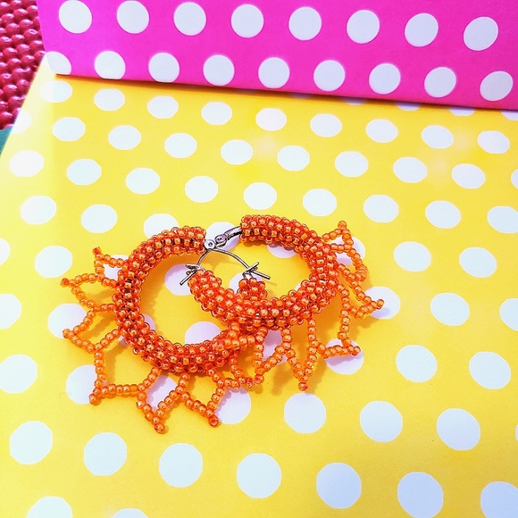 Set of 3 SDE Designs Bead Artist Earrings - Picture 5 of 9